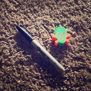 Sharpie and eraser